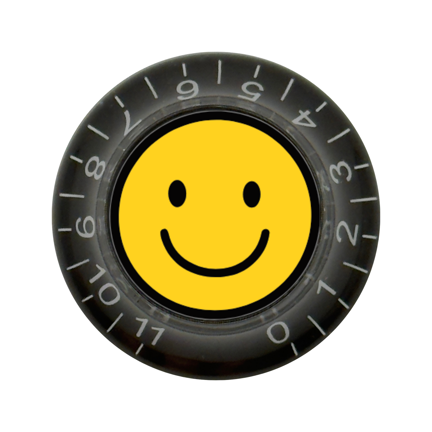 Custom Strums™ Smiley Face Bell-Style Knob (Single)