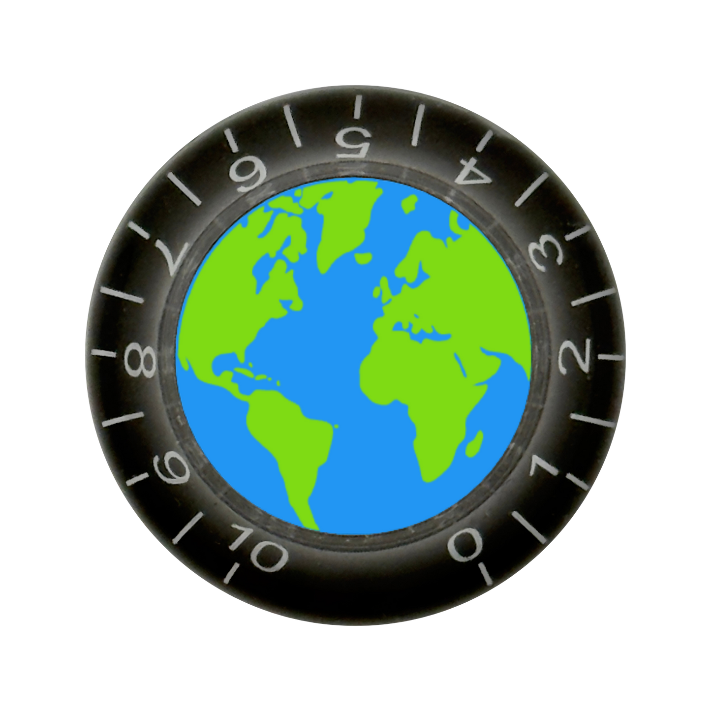 Custom Strums™ Earth Bell-Style Knob (Single)