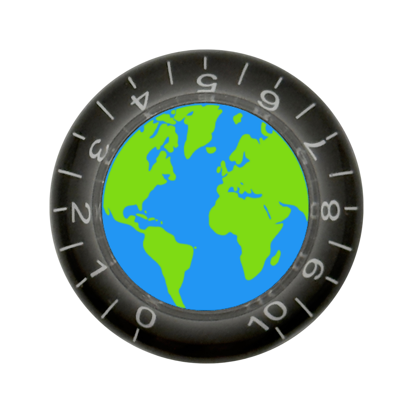 Custom Strums™ Earth Bell-Style Knob (Single)
