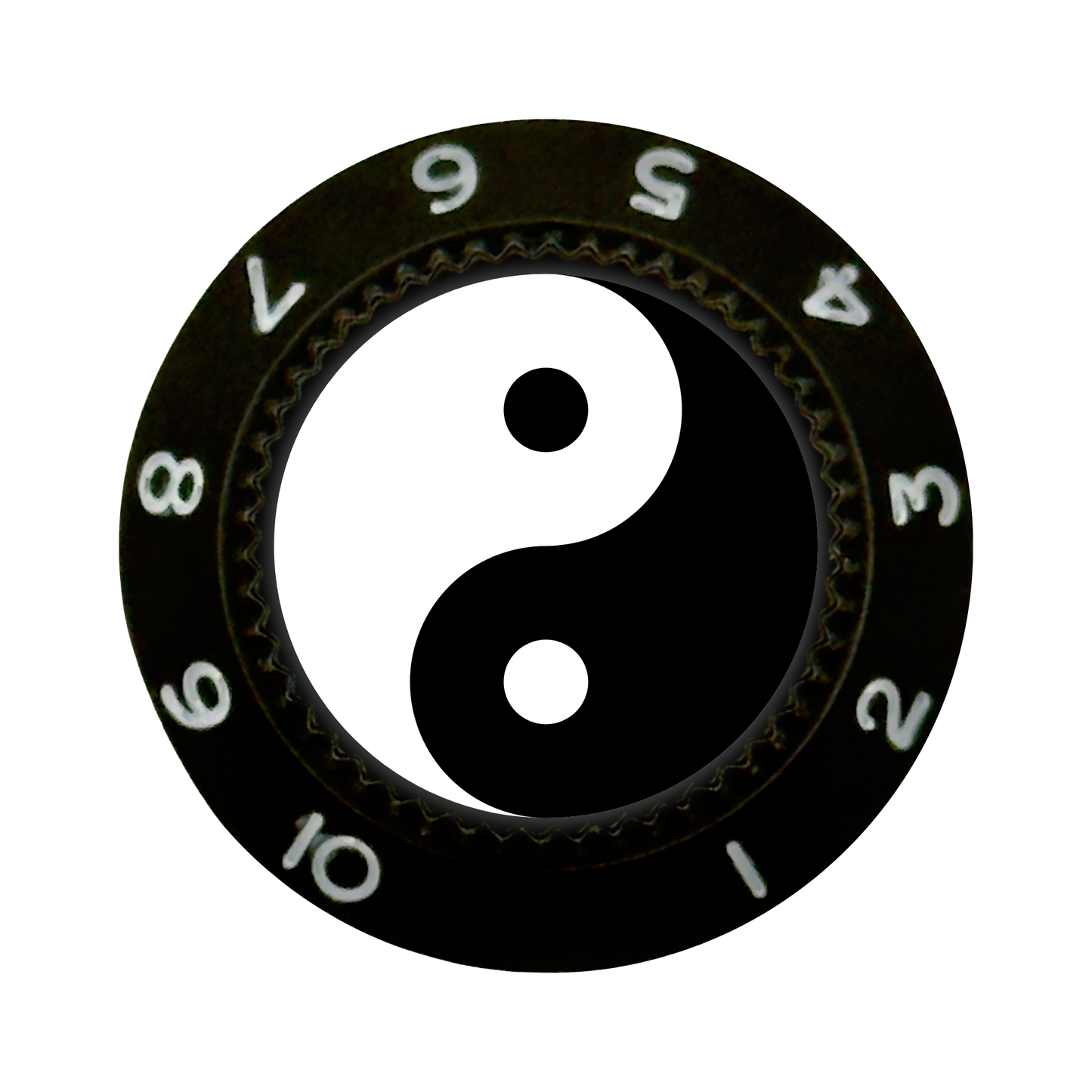Custom Strums™ Yin and Yang Strat-Style Knob (Single)