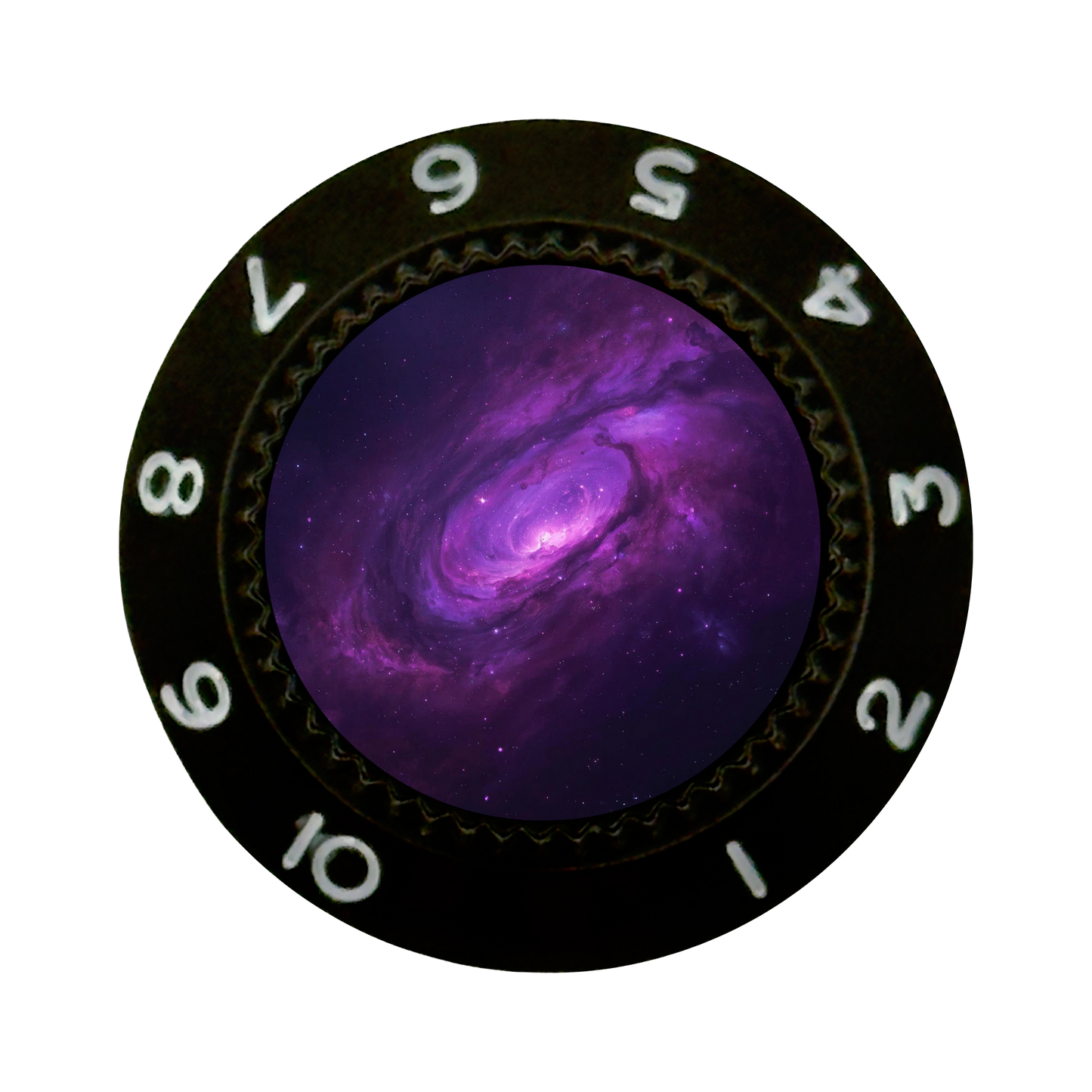 Custom Strums™ Purple Galaxy Strat-Style Knob (Single)