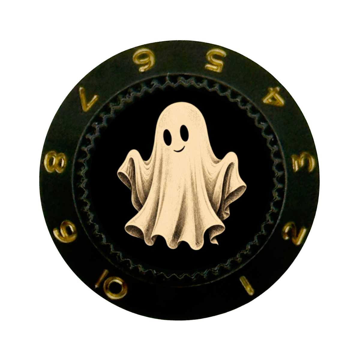 Custom Strums® Vintage Ghost Strat-Style Knob (Single)