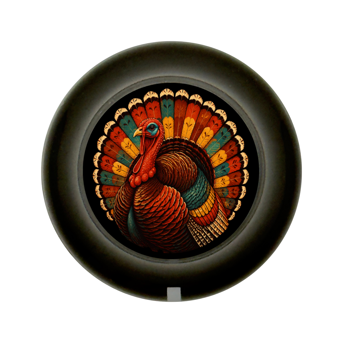 Custom Strums® Thanksgiving Turkey Bell-Style Knob Imperial (Single)
