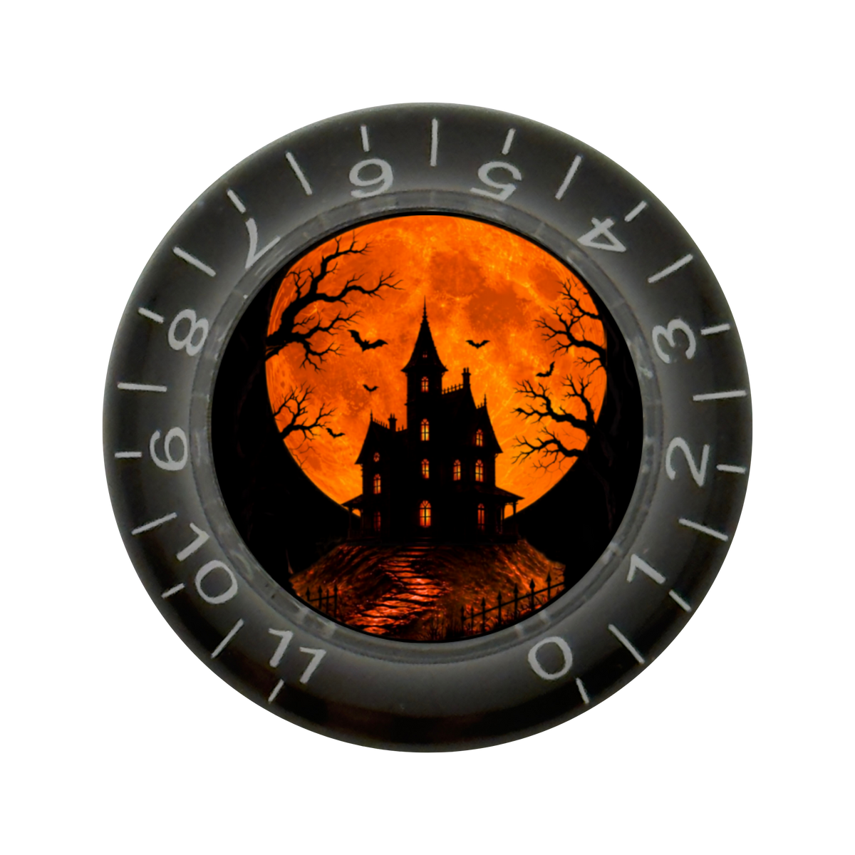 Custom Strums® Haunted Moon Bell-Style Knob Imperial (Single)