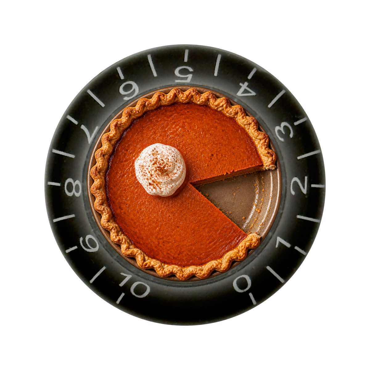 Custom Strums® Pumpkin Pie Bell-Style Knob Imperial (Single)