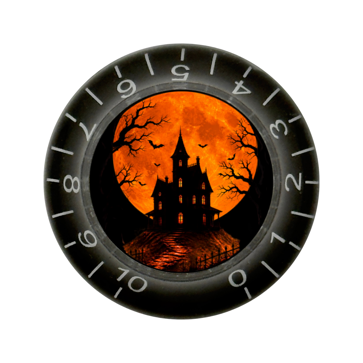 Custom Strums® Haunted Moon Bell-Style Knob Imperial (Single)