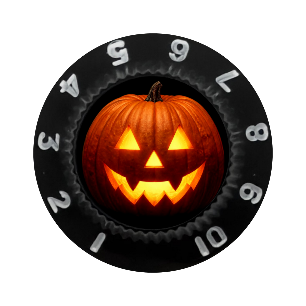 Custom Strums® Jack-o’-Lantern Strat-Style Knob (Single)