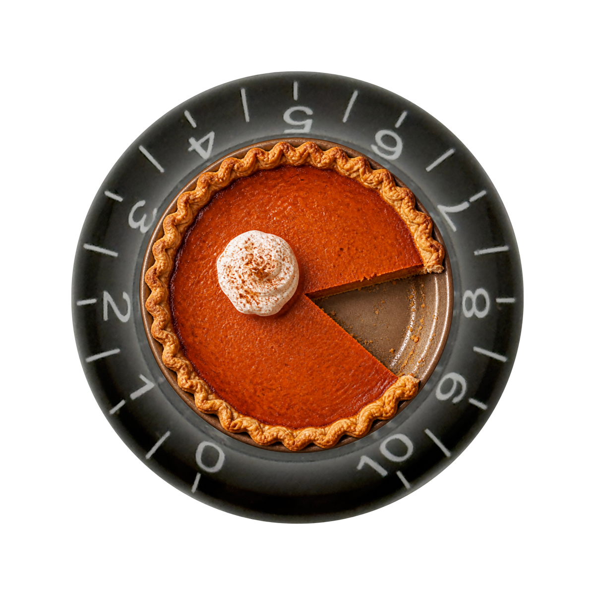 Custom Strums® Pumpkin Pie Bell-Style Knob Imperial (Single)