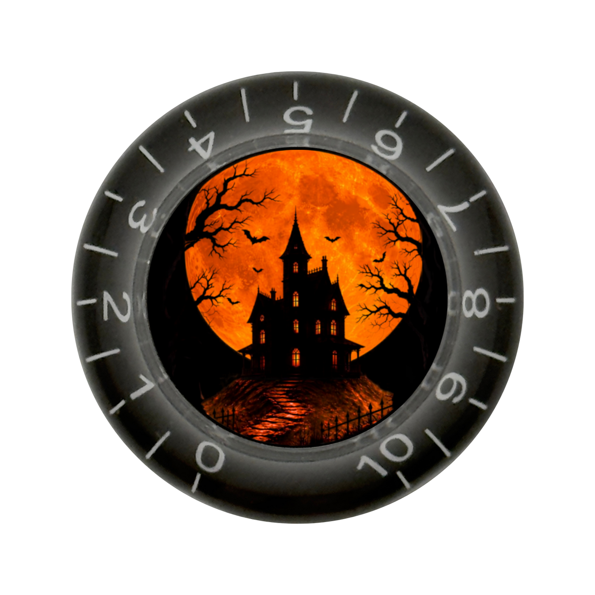 Custom Strums® Haunted Moon Bell-Style Knob Imperial (Single)