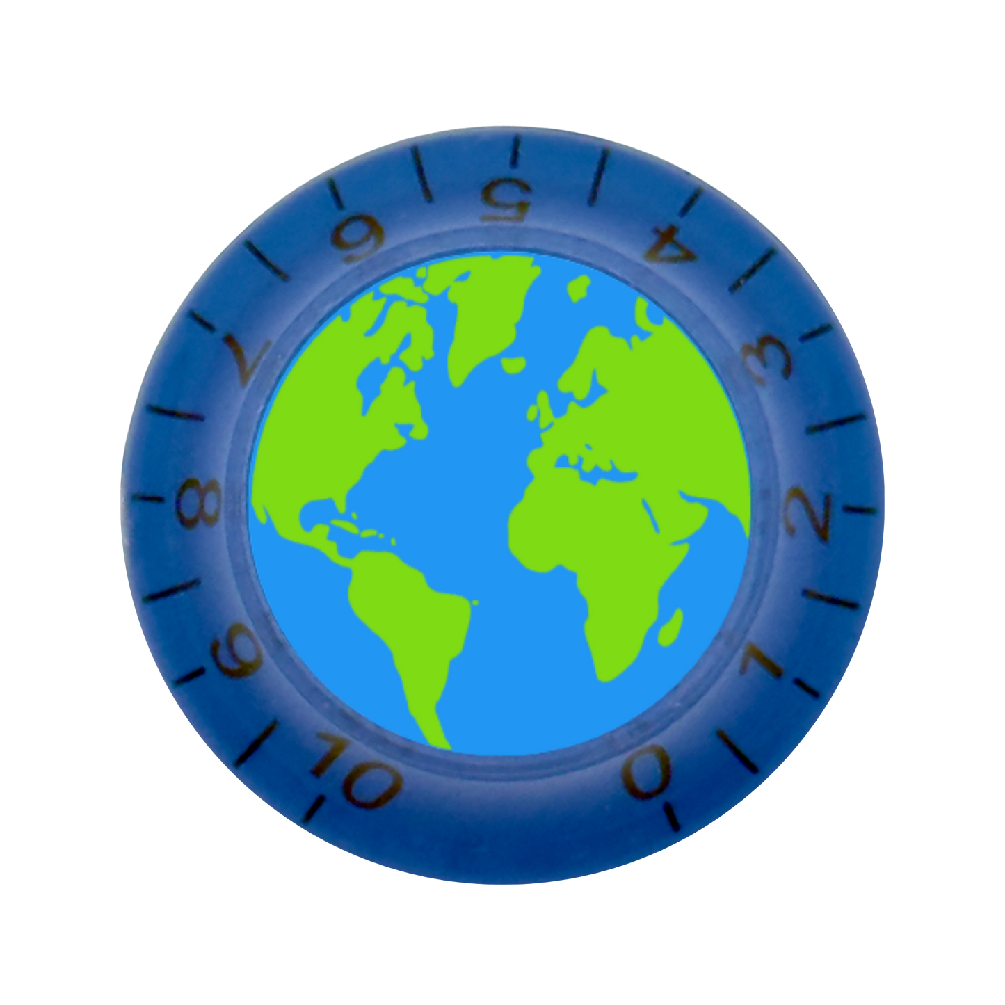 Custom Strums™ Earth Bell-Style Knob (Single)