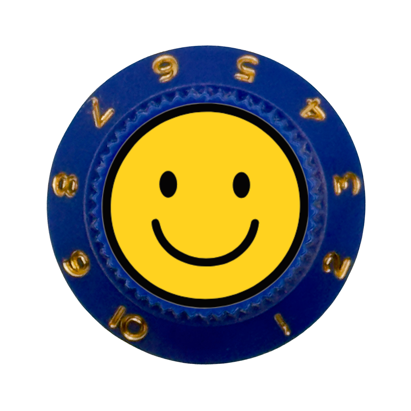 Custom Strums™ Smiley Face Strat-Style Knob (Single)