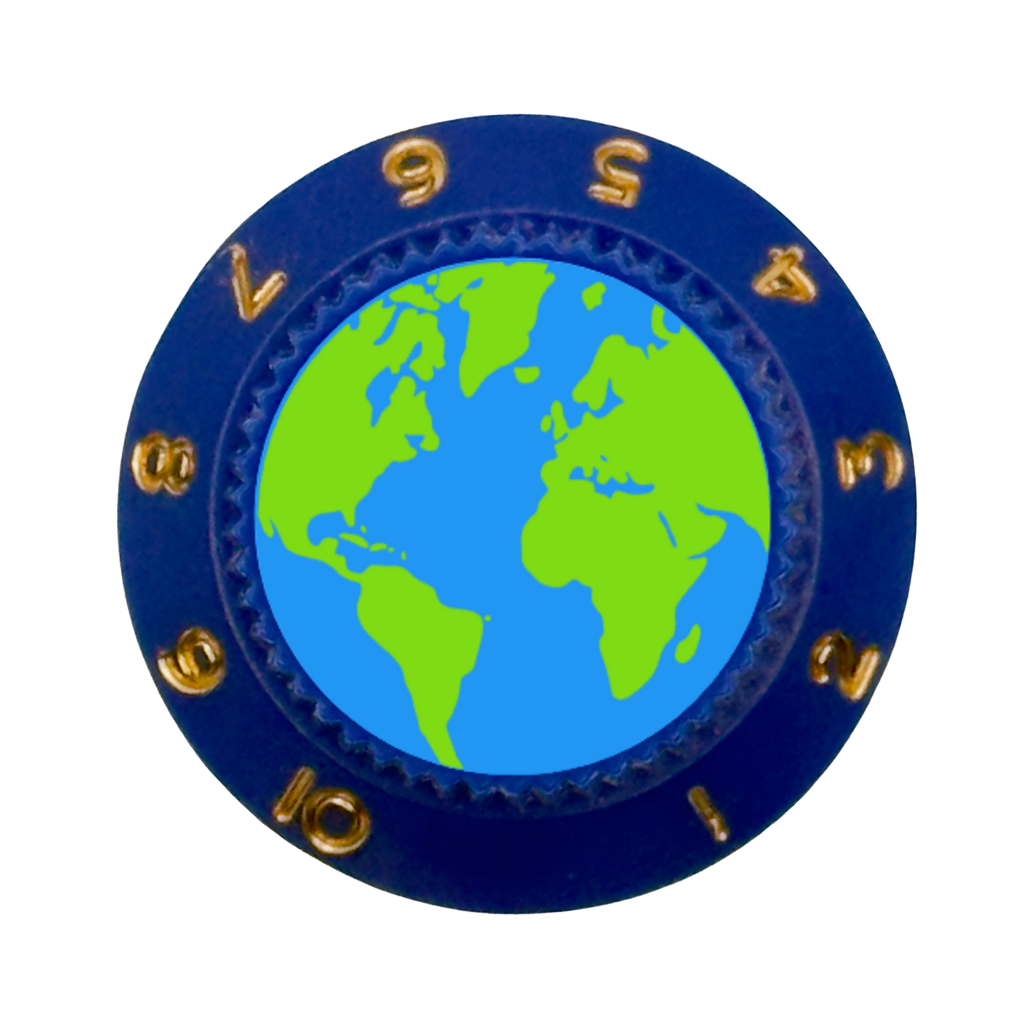 Custom Strums™ Earth Strat-Style Knob (Single)
