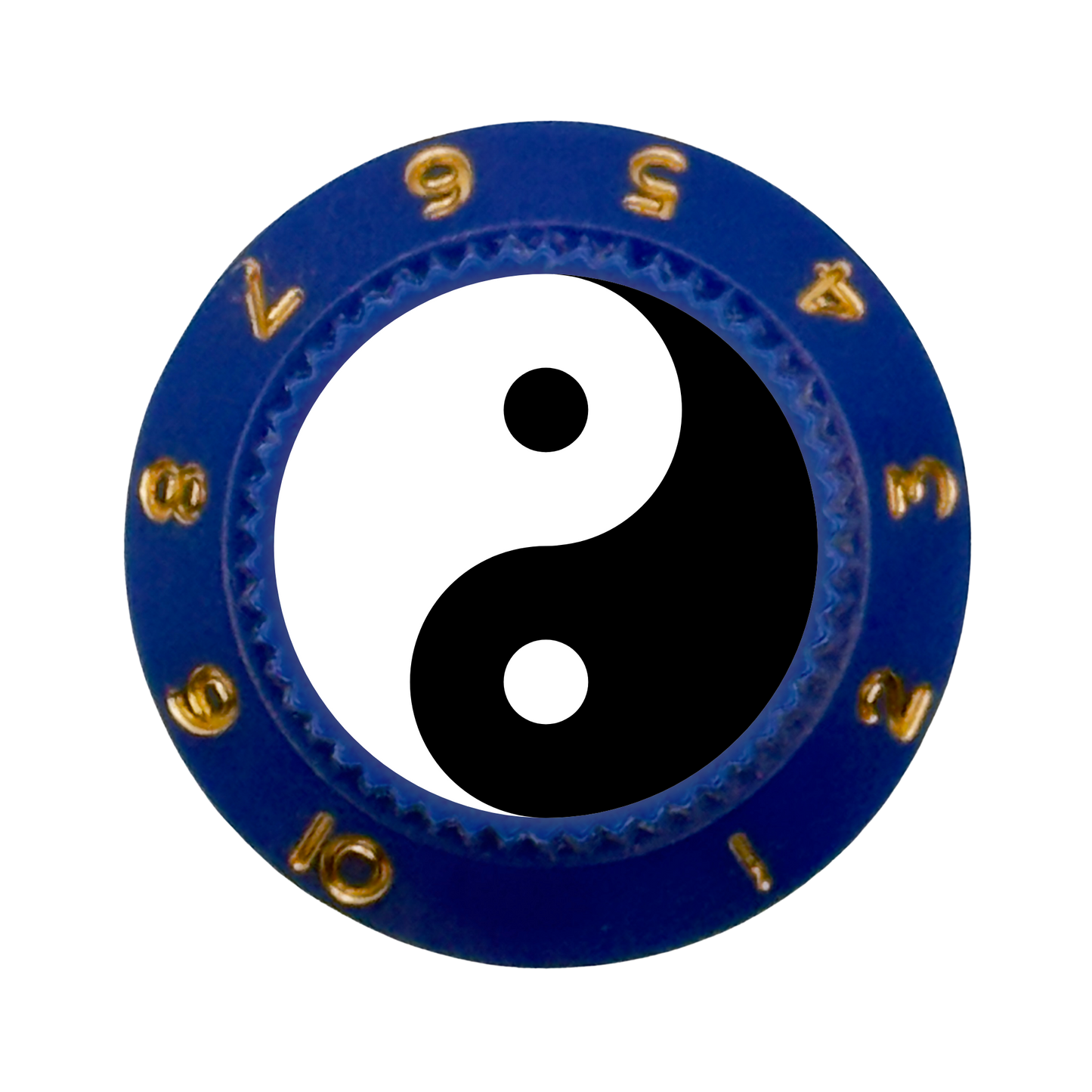 Custom Strums™ Yin and Yang Strat-Style Knob (Single)