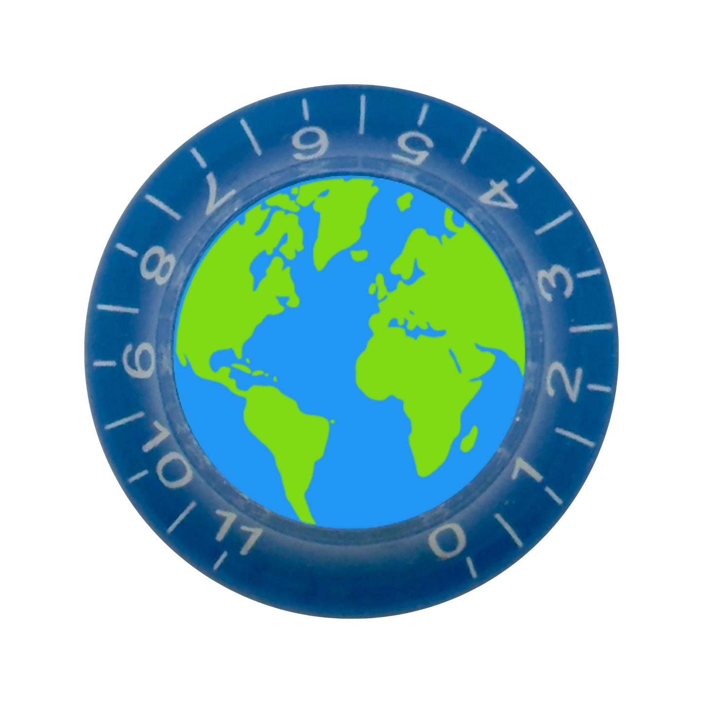 Custom Strums™ Earth Bell-Style Knob (Single)