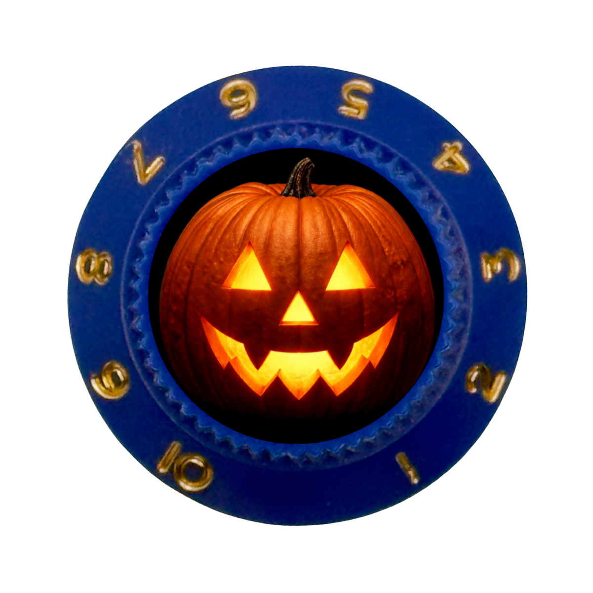 Custom Strums® Jack-o’-Lantern Strat-Style Knob (Single)