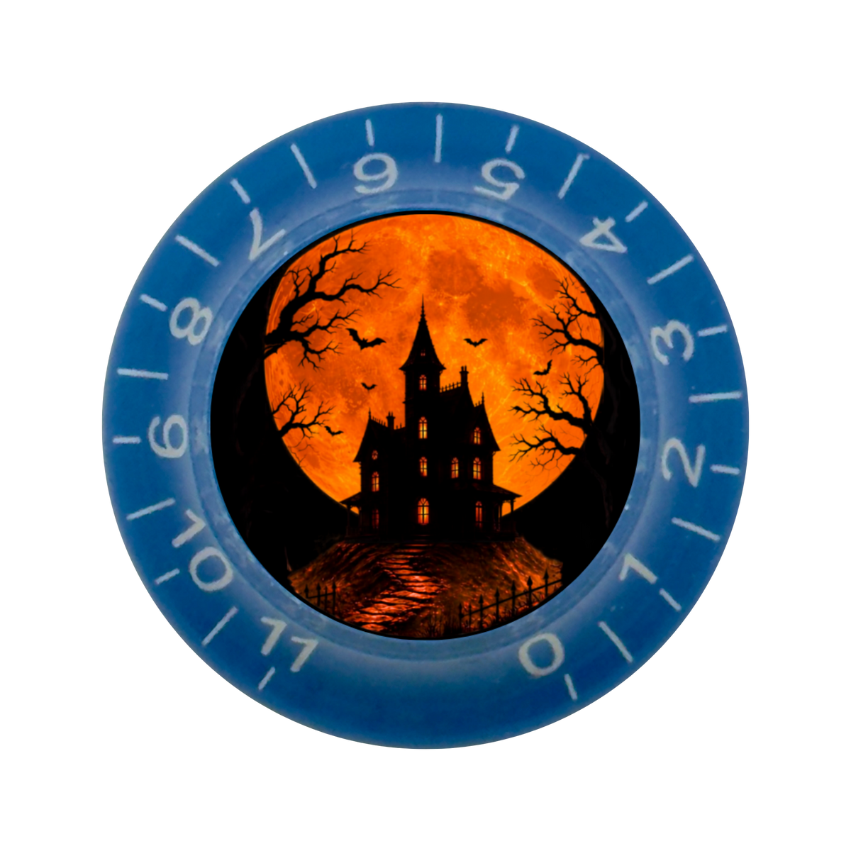 Custom Strums® Haunted Moon Bell-Style Knob Imperial (Single)