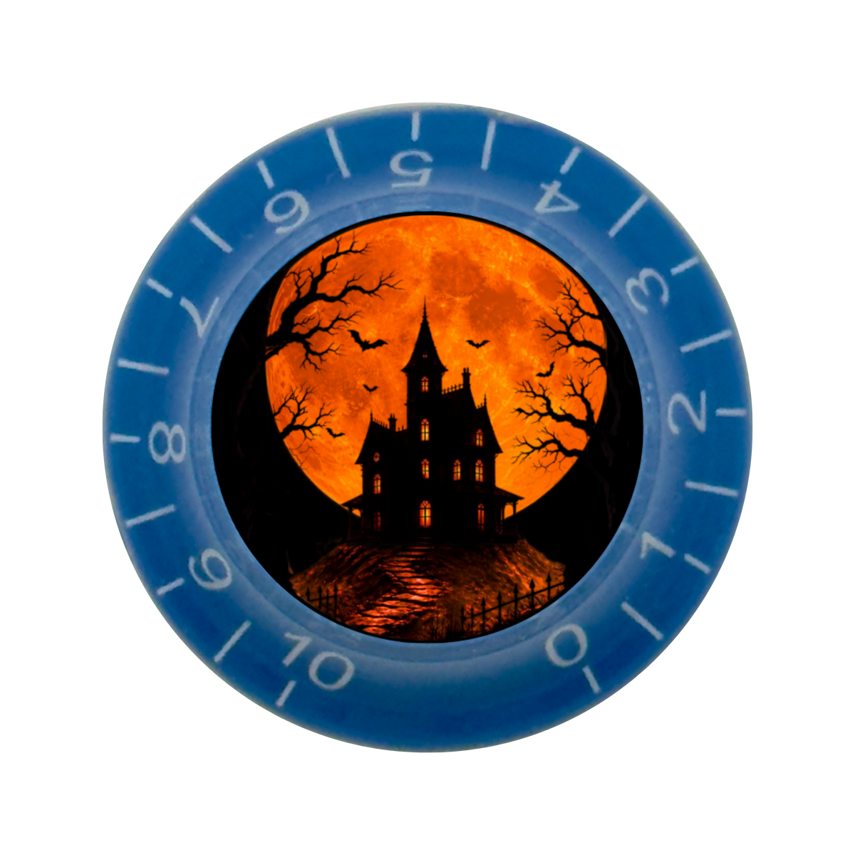 Custom Strums® Haunted Moon Bell-Style Knob Imperial (Single)