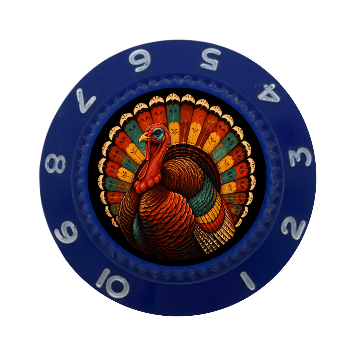 Custom Strums® Thanksgiving Turkey Strat-Style Knob (Single)