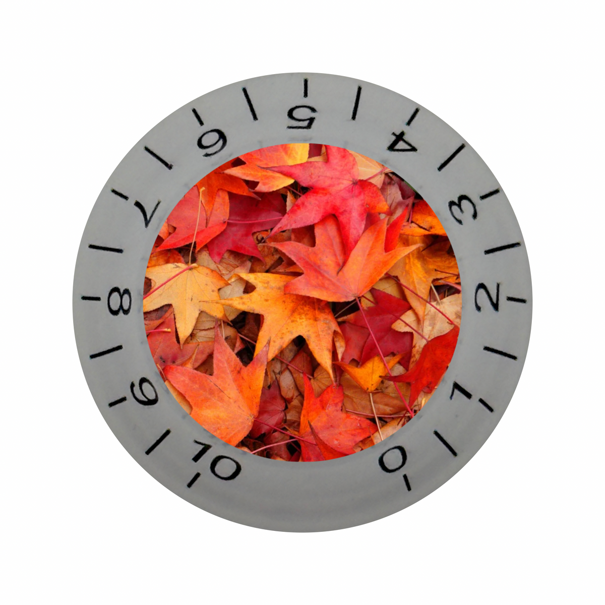 Custom Strums® Autumn Leaves Bell-Style Knob Metric (Single)