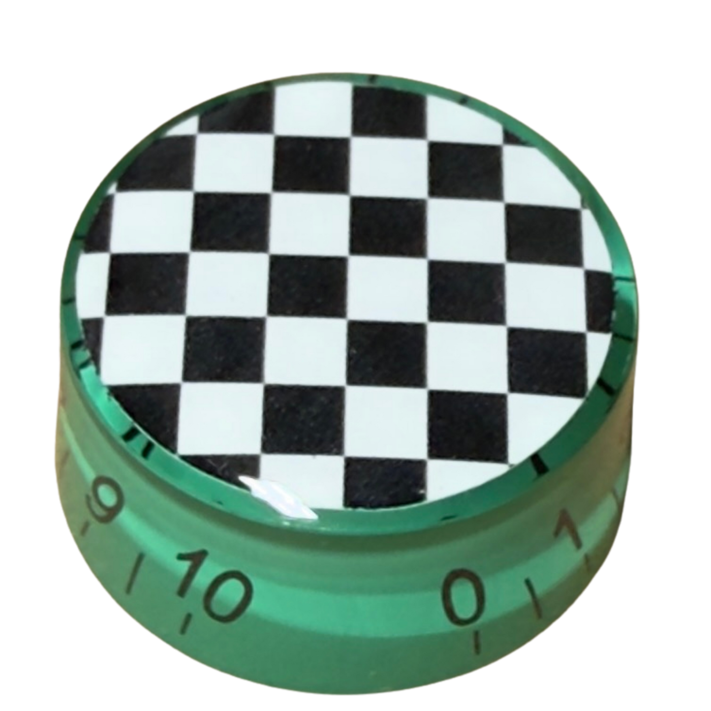 Custom Strums™ Checkerboard Speed-Style Knob (Single)