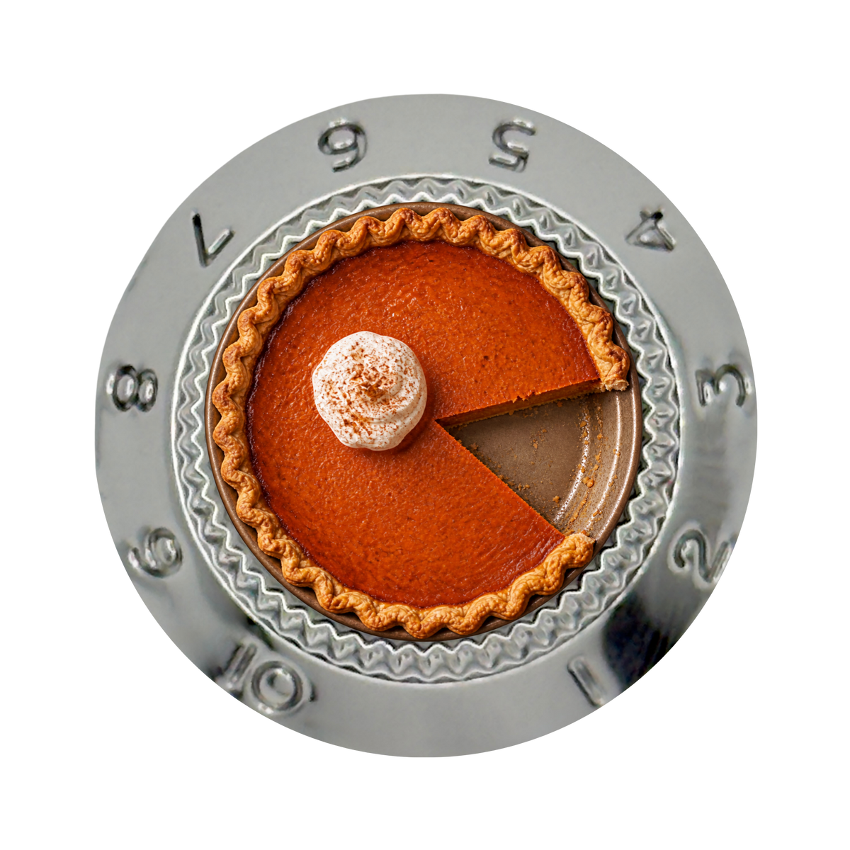 Custom Strums® Pumpkin Pie Strat-Style Knob (Single)
