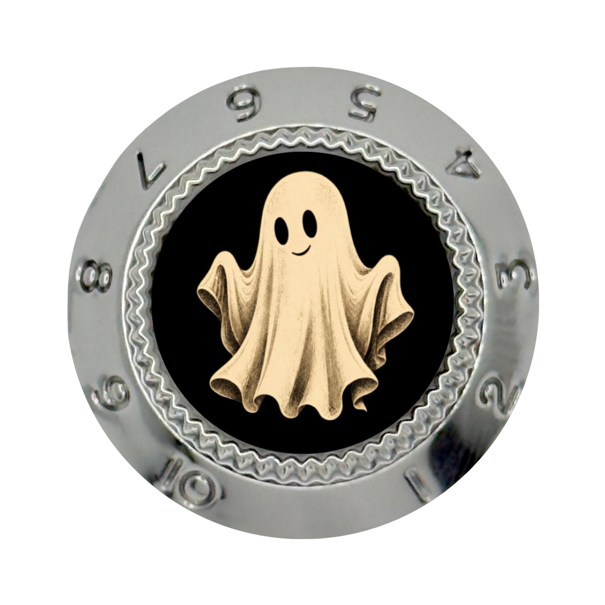 Custom Strums® Vintage Ghost Strat-Style Knob (Single)