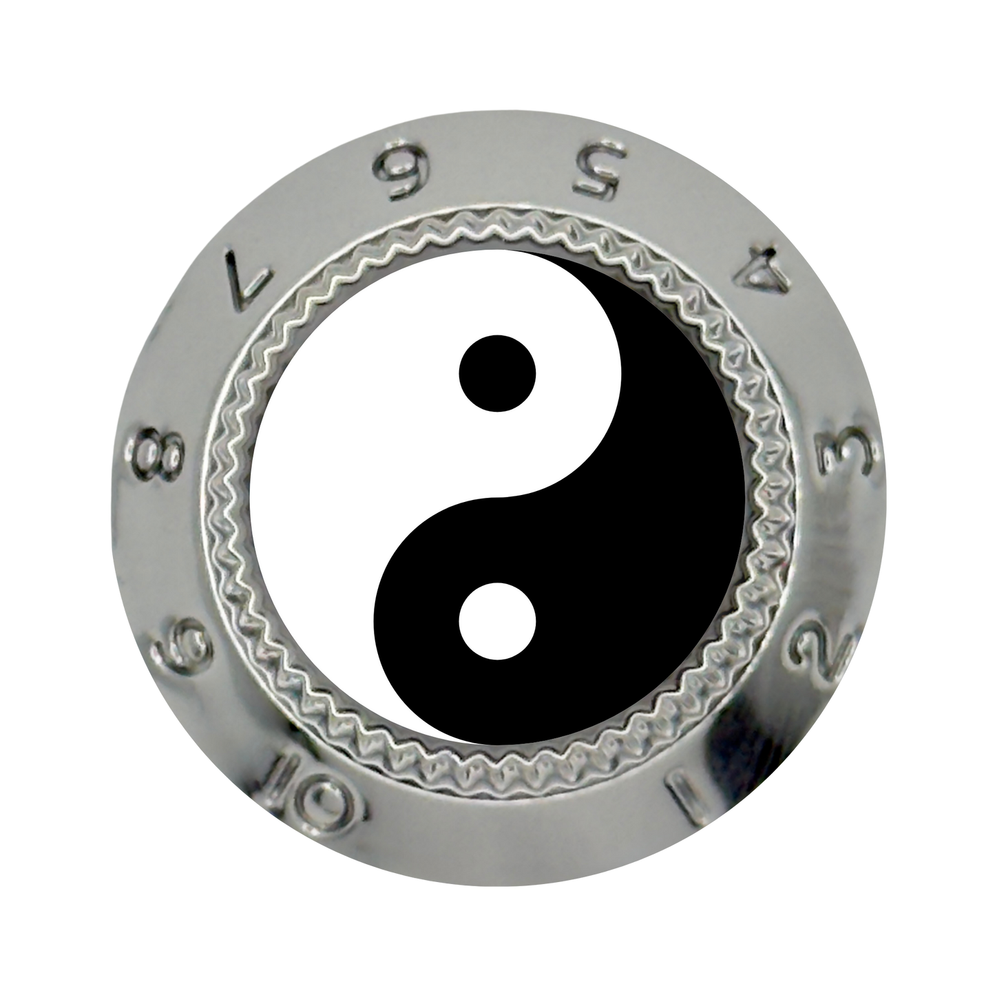 Custom Strums™ Yin and Yang Strat-Style Knob (Single)