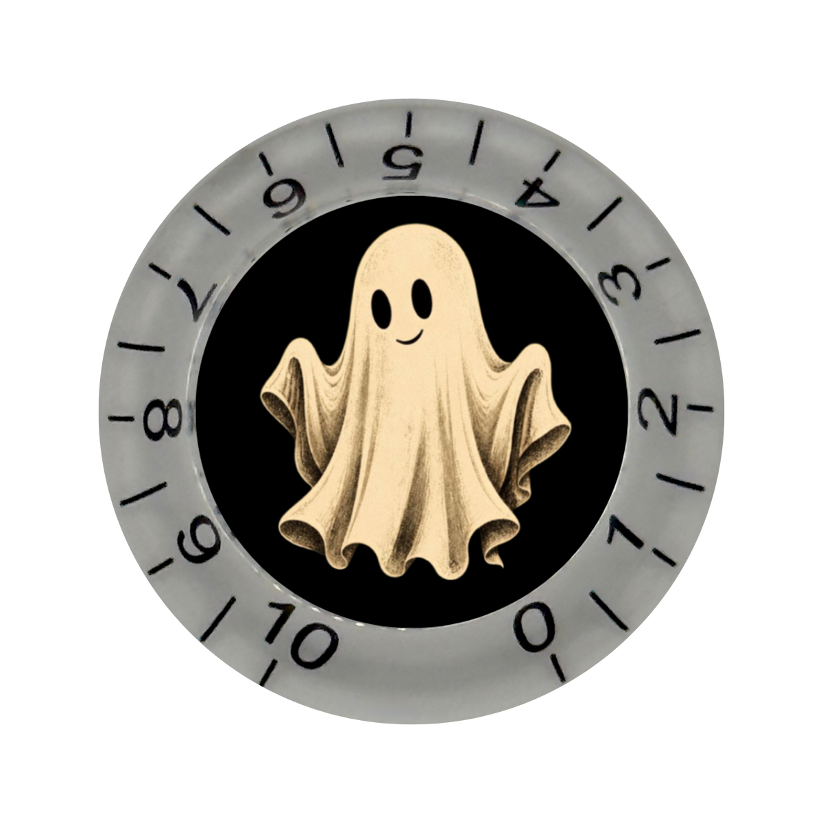 Custom Strums® Vintage Ghost Bell-Style Knob Imperial (Single)