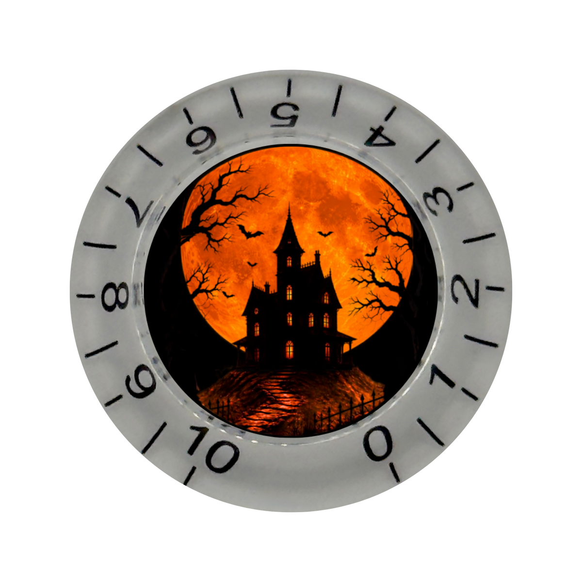 Custom Strums® Haunted Moon Bell-Style Knob Imperial (Single)