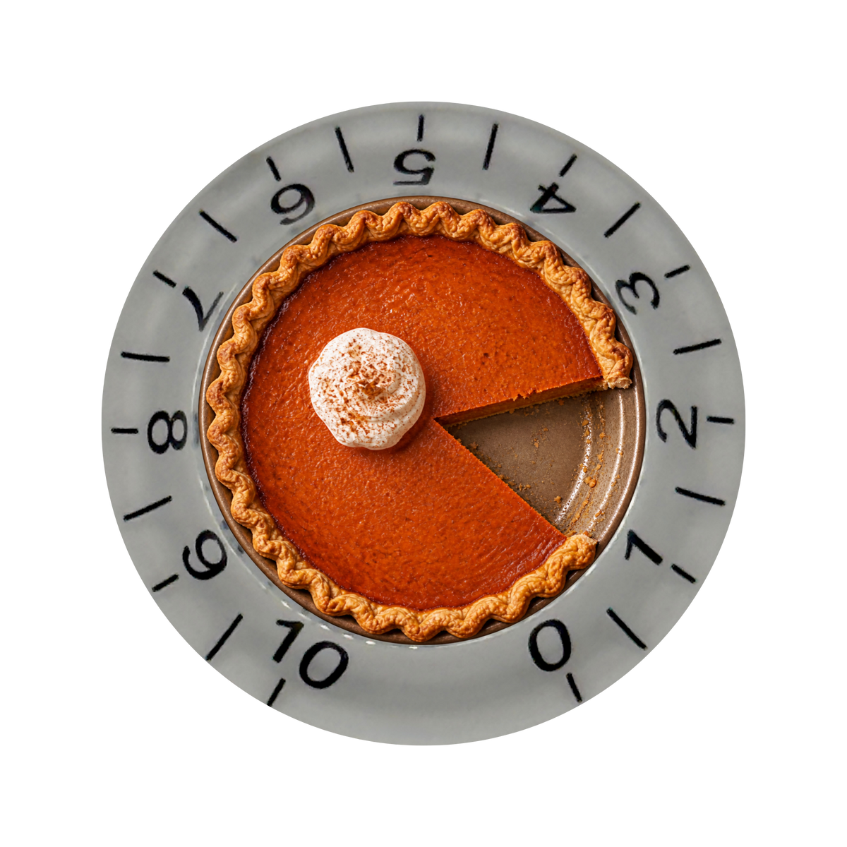 Custom Strums® Pumpkin Pie Bell-Style Knob Imperial (Single)