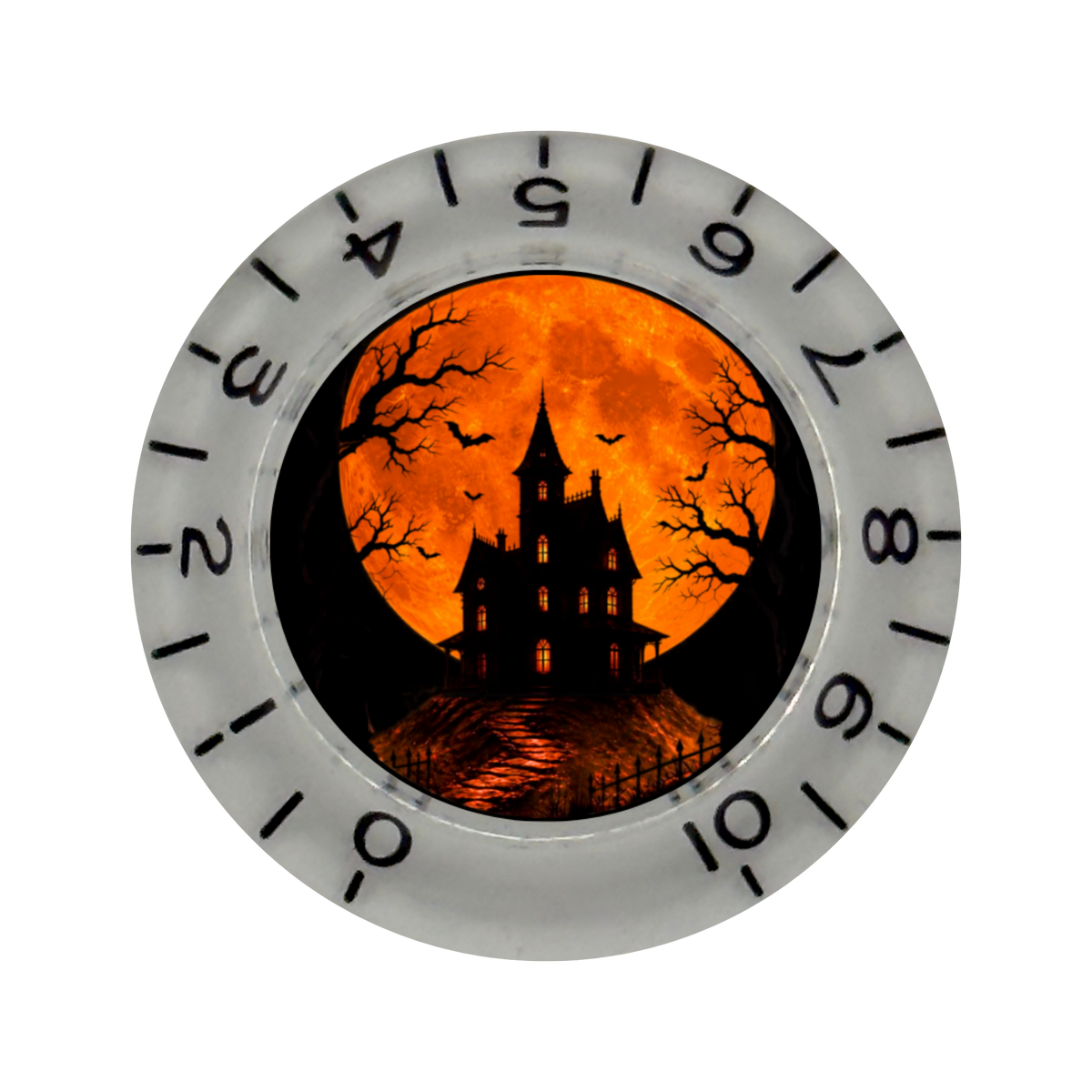Custom Strums® Haunted Moon Bell-Style Knob Imperial (Single)