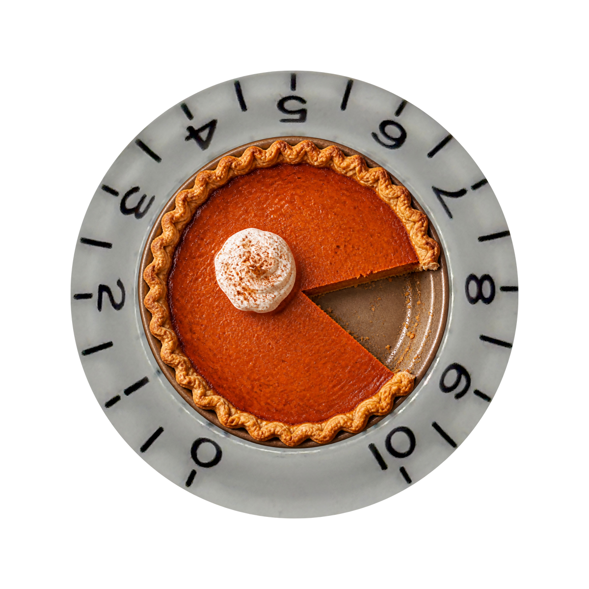 Custom Strums® Pumpkin Pie Bell-Style Knob Imperial (Single)