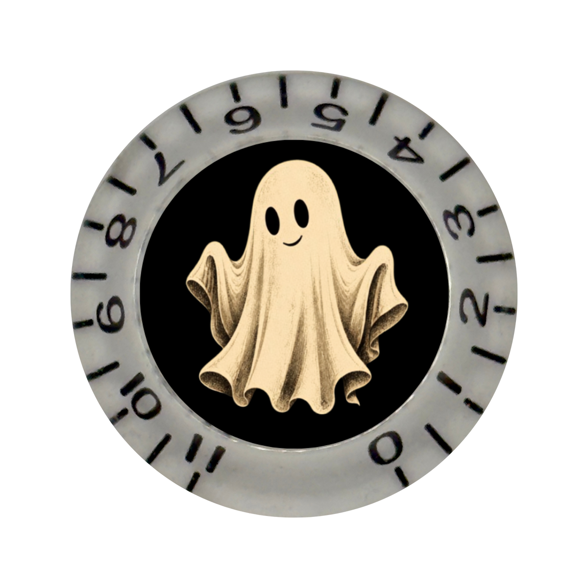 Custom Strums® Vintage Ghost Bell-Style Knob Imperial (Single)