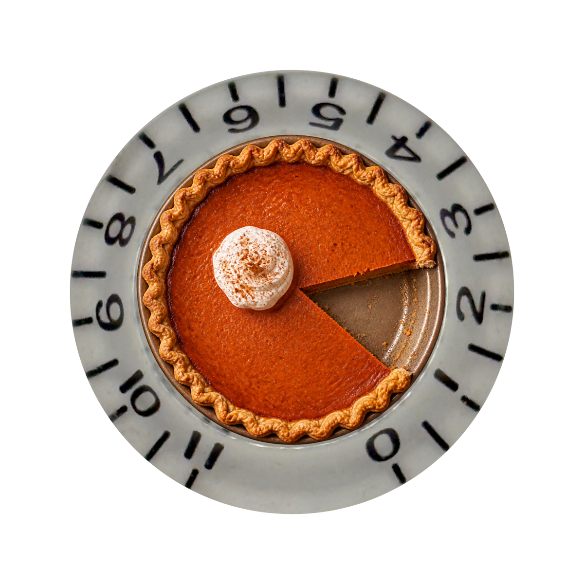 Custom Strums® Pumpkin Pie Bell-Style Knob Imperial (Single)