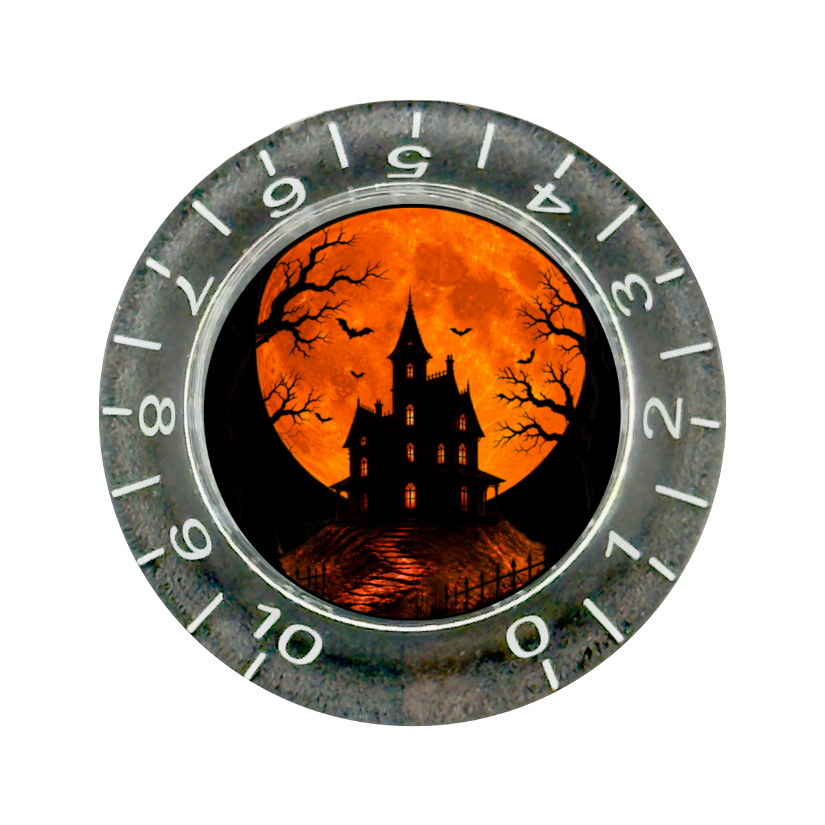 Custom Strums® Haunted Moon Bell-Style Knob Imperial (Single)