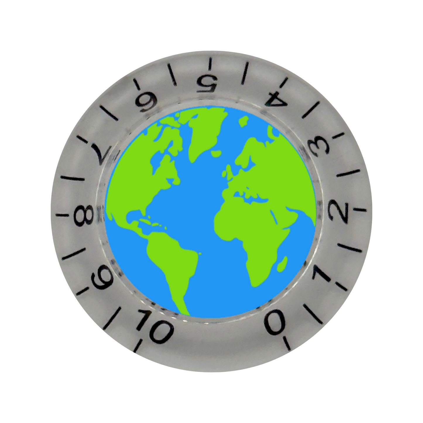 Custom Strums™ Earth Bell-Style Knob (Single)