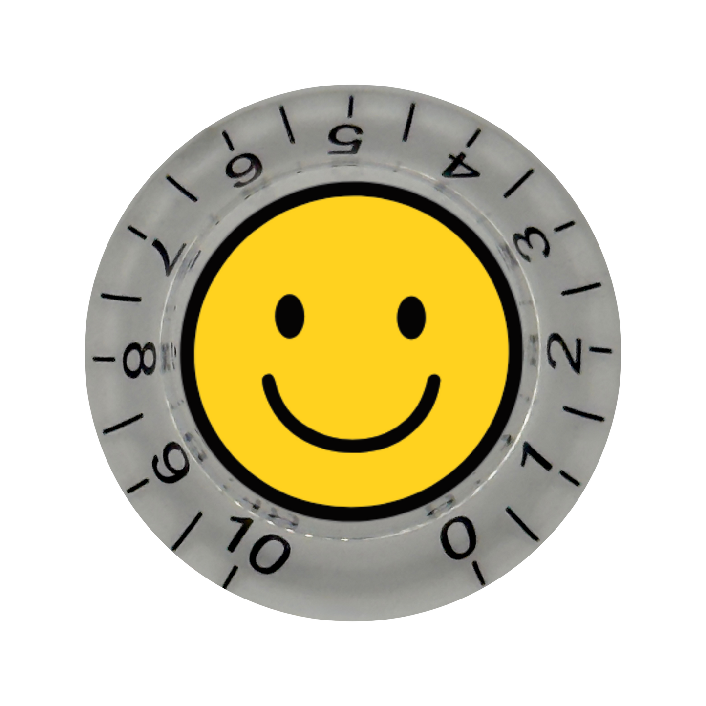 Custom Strums™ Smiley Face Bell-Style Knob (Single)