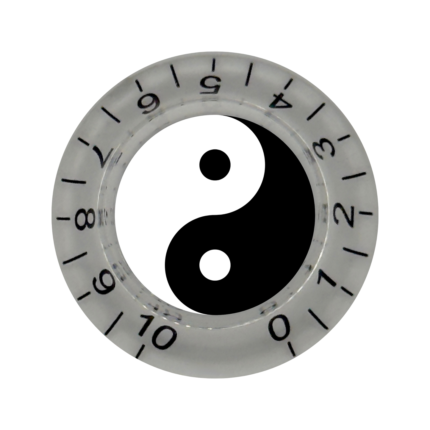 Custom Strums™ Yin and Yang Bell-Style Knob (Single)