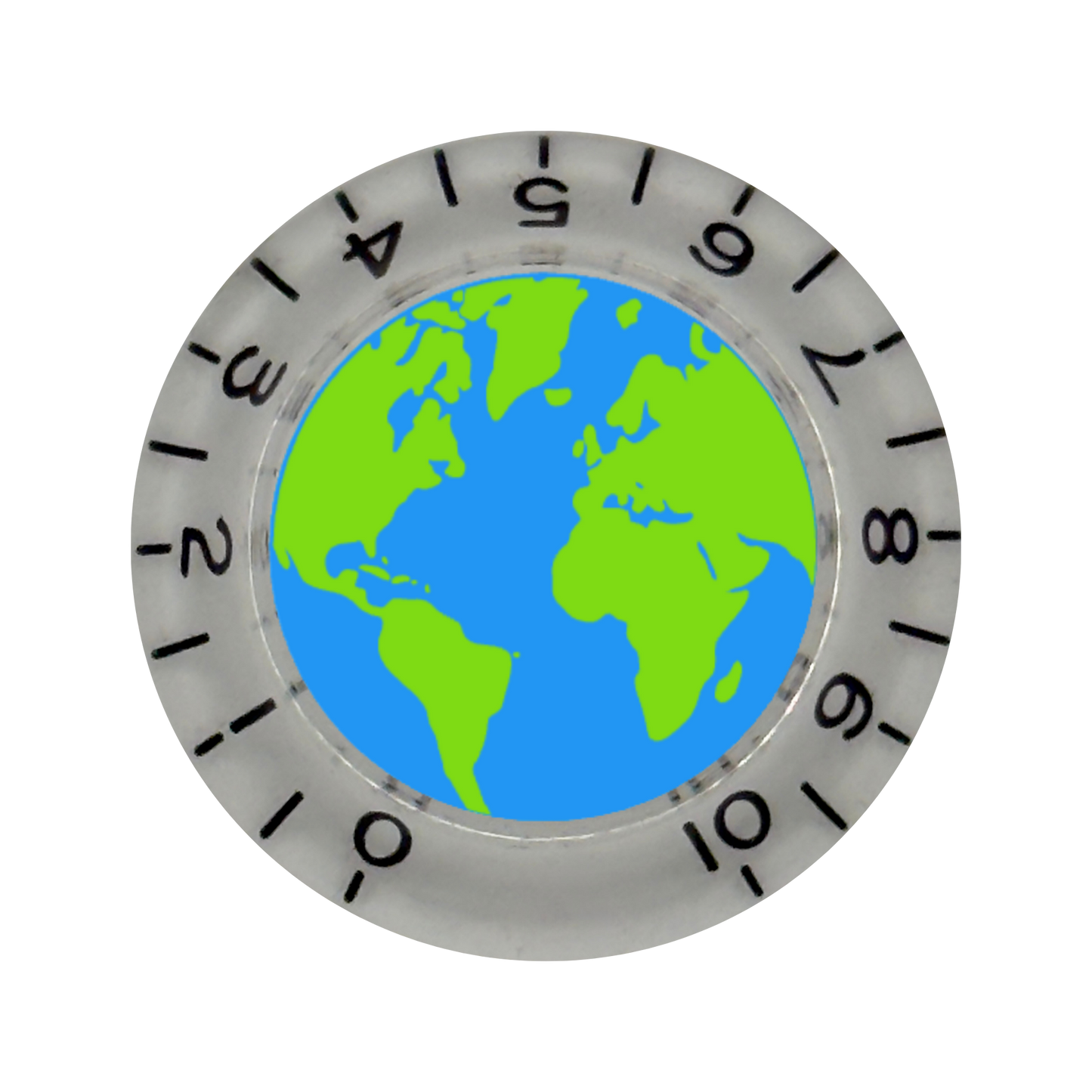 Custom Strums™ Earth Bell-Style Knob (Single)
