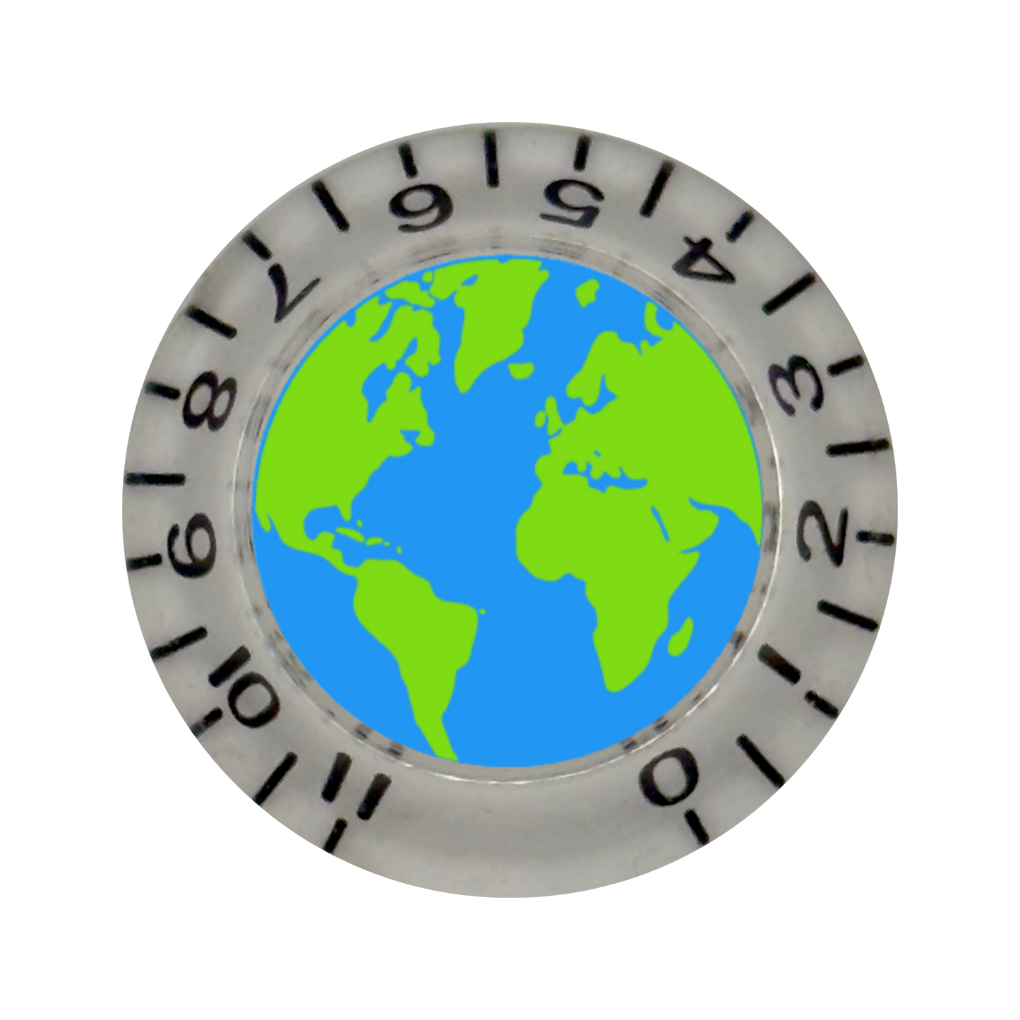 Custom Strums™ Earth Bell-Style Knob (Single)