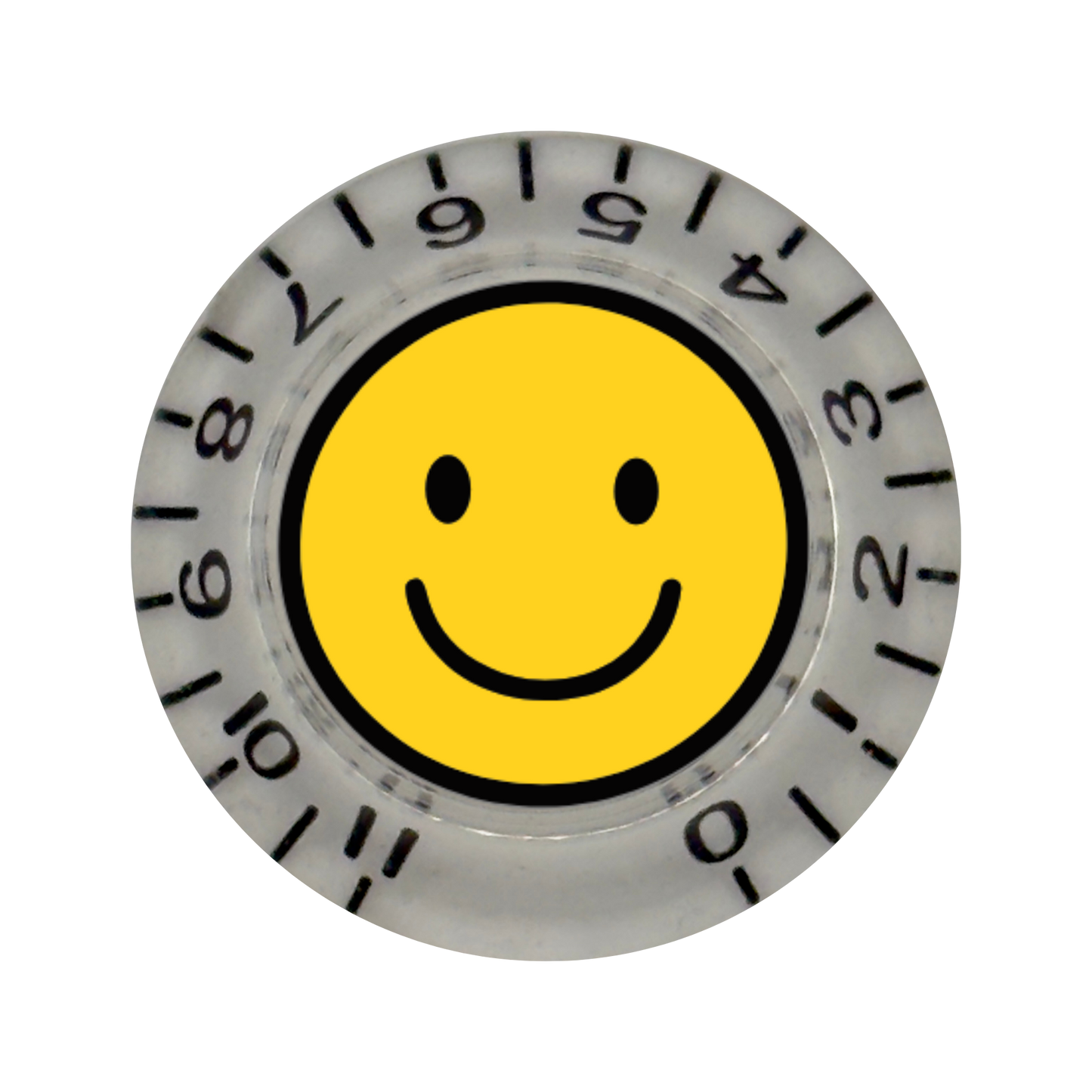 Custom Strums™ Smiley Face Bell-Style Knob (Single)