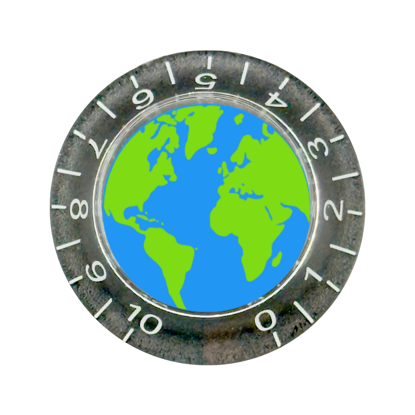 Custom Strums™ Earth Bell-Style Knob (Single)