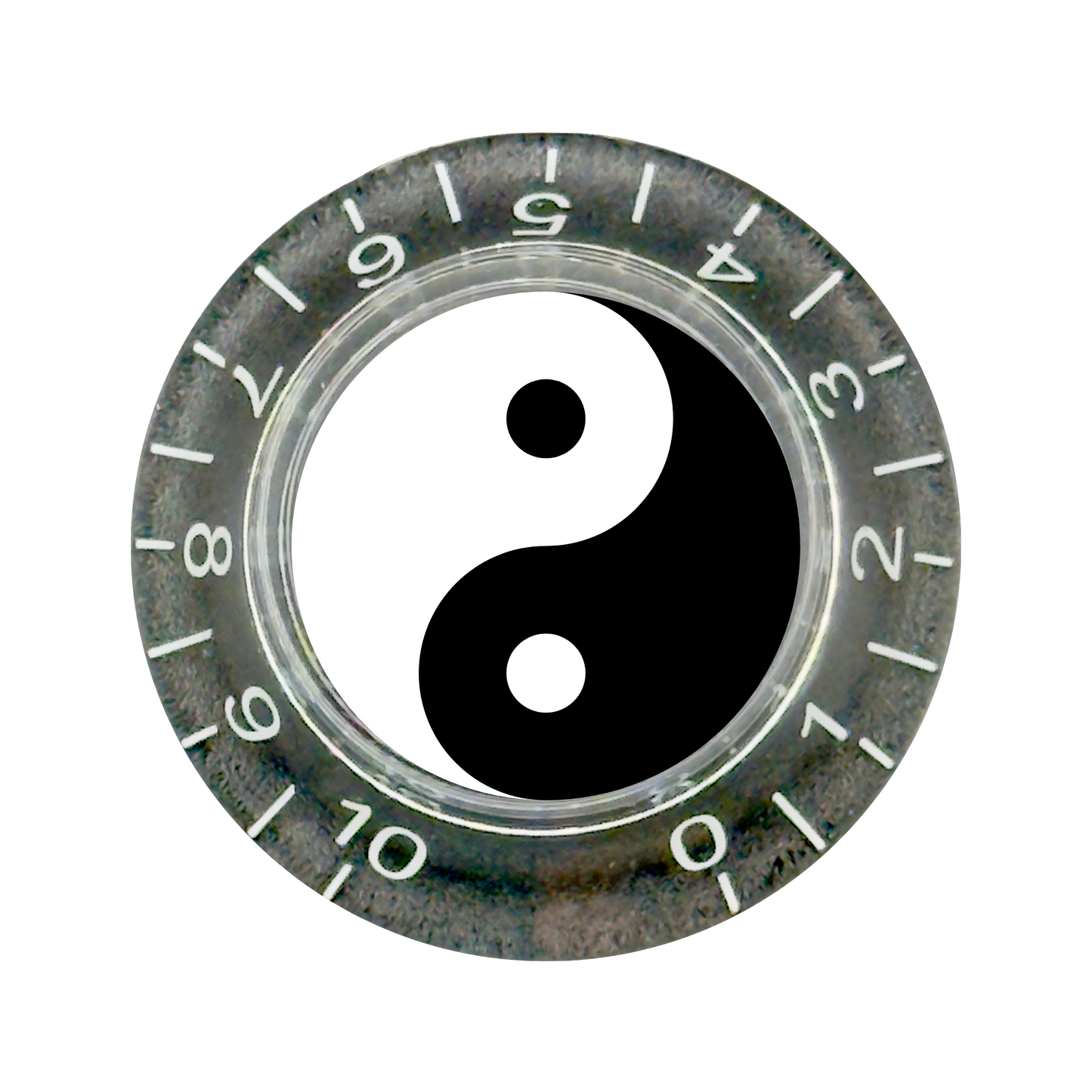 Custom Strums™ Yin and Yang Bell-Style Knob (Single)