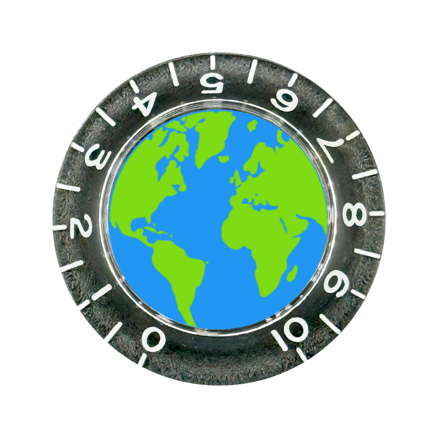 Custom Strums™ Earth Bell-Style Knob (Single)