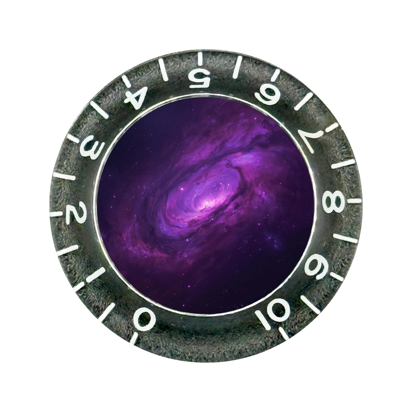 Custom Strums™ Purple Galaxy Bell-Style Knob (Single)