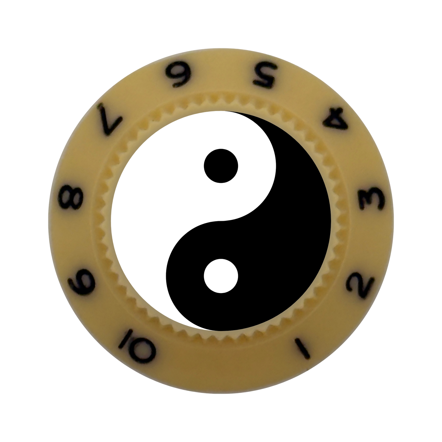 Custom Strums™ Yin and Yang Strat-Style Knob (Single)