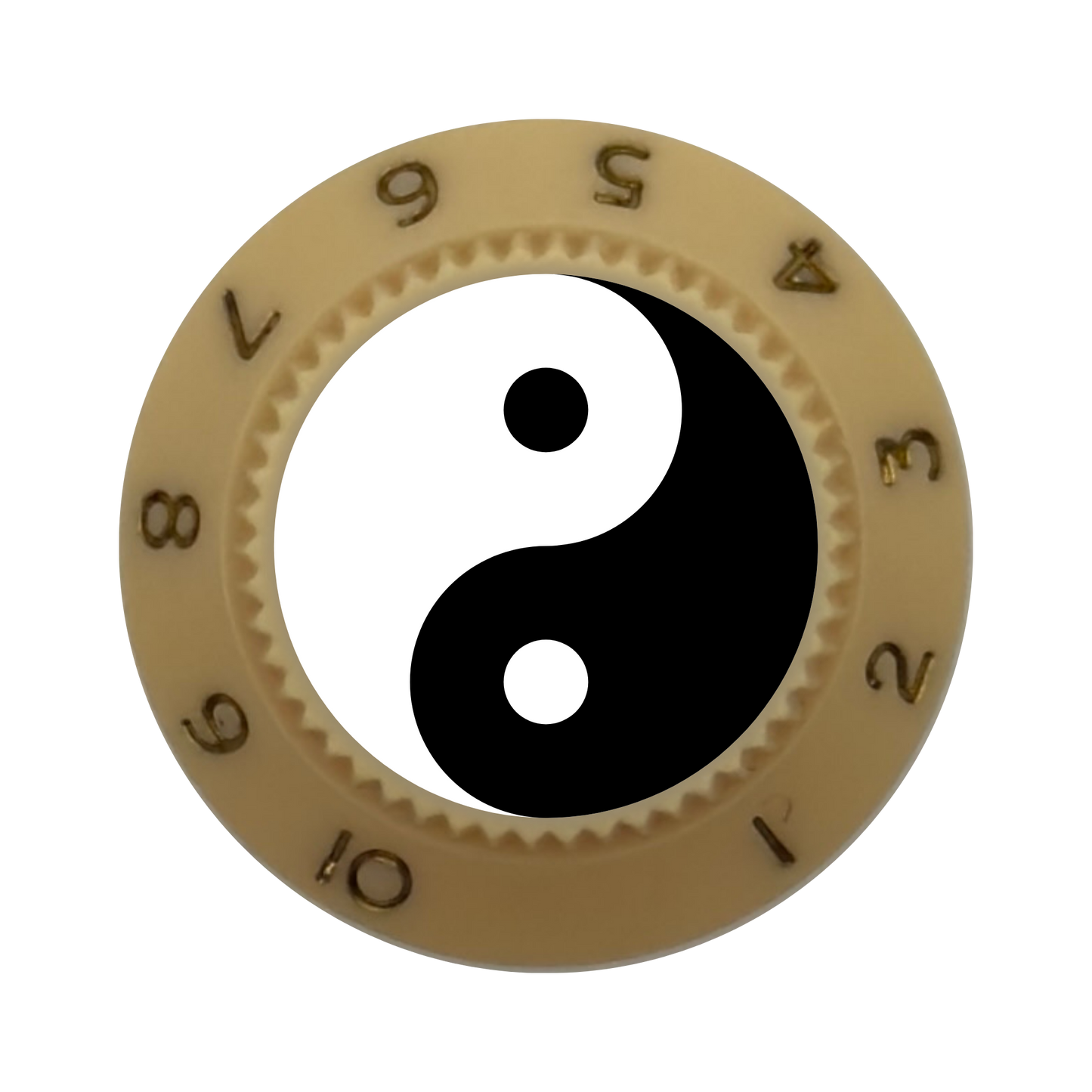 Custom Strums™ Yin and Yang Strat-Style Knob (Single)