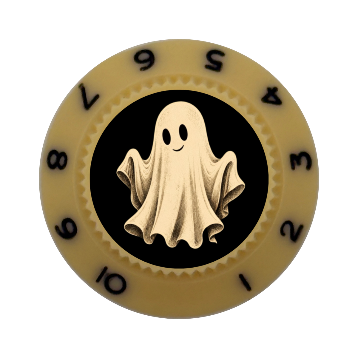 Custom Strums® Vintage Ghost Strat-Style Knob (Single)