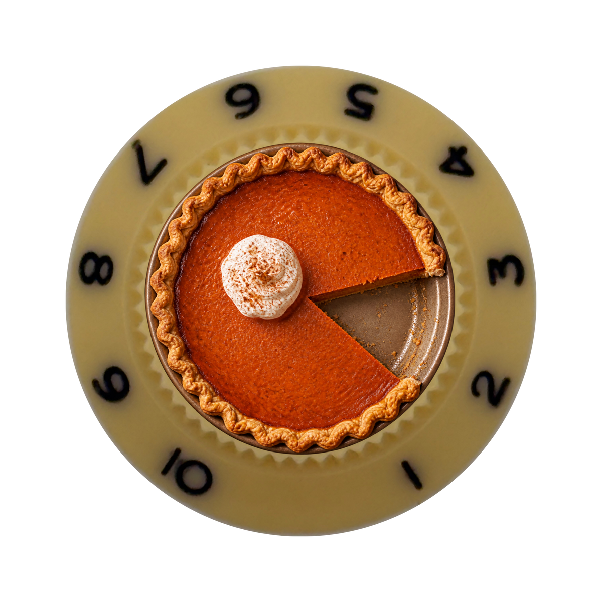 Custom Strums® Pumpkin Pie Strat-Style Knob (Single)