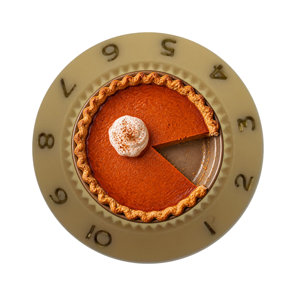 Custom Strums® Pumpkin Pie Strat-Style Knob (Single)